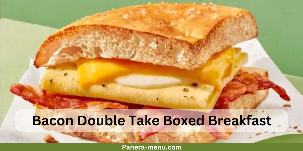 panera bread breakfast menu