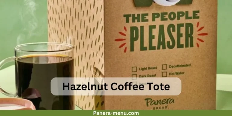 Panera Bread Drink Menu