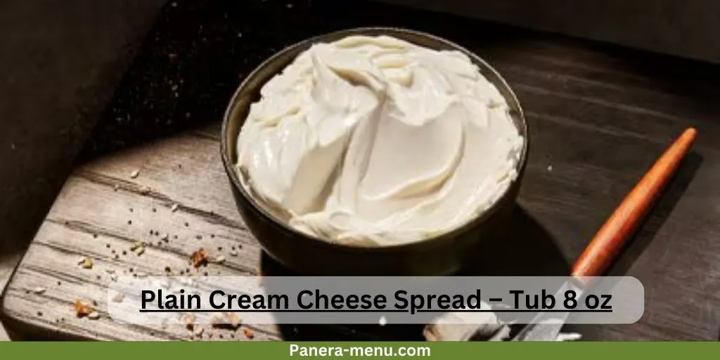 Plain Cream Cheese Spread – Tub 8 oz