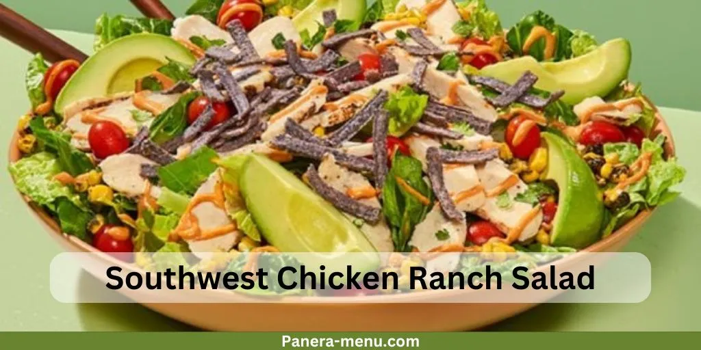 Southwest Chicken Ranch Salad