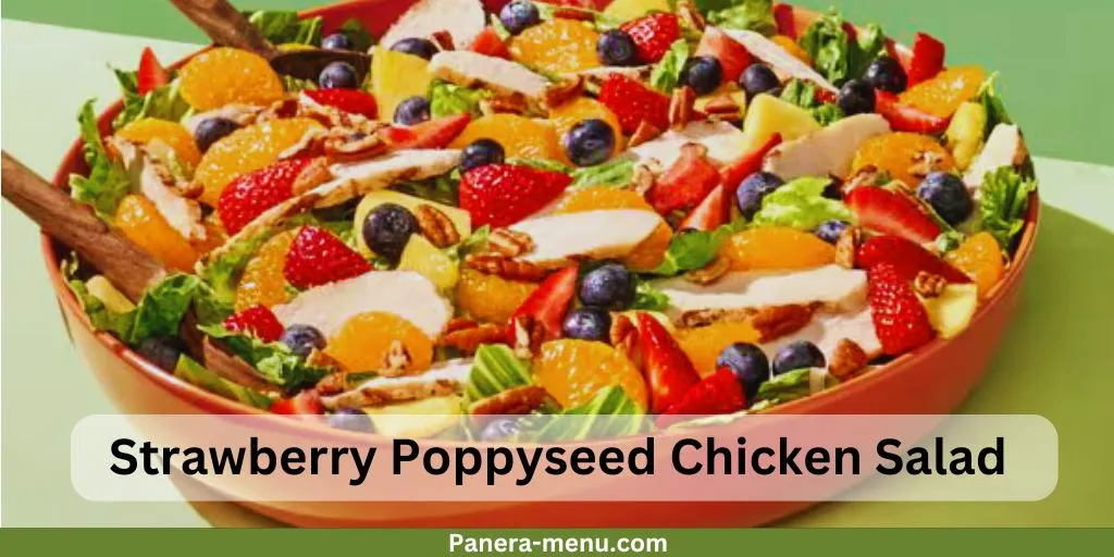 Strawberry Poppyseed Chicken Salad