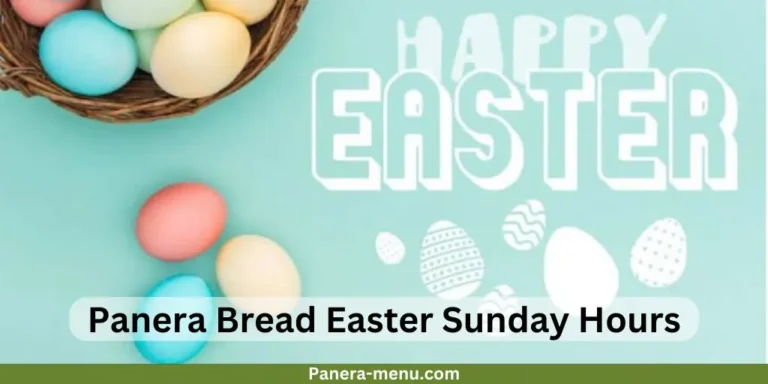 Panera Bread Easter Menu